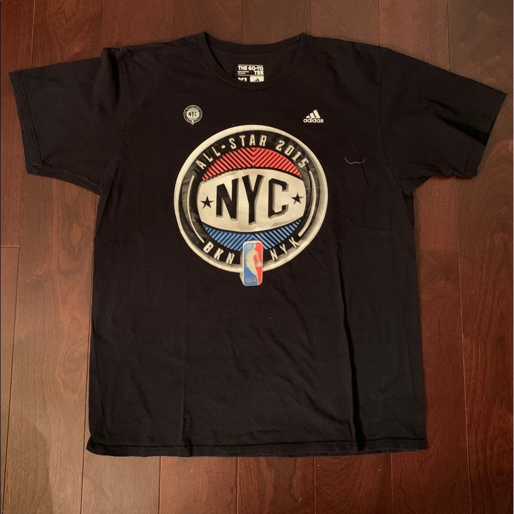 NBA All Star 2015 NYC T-shirt . Adidas XL